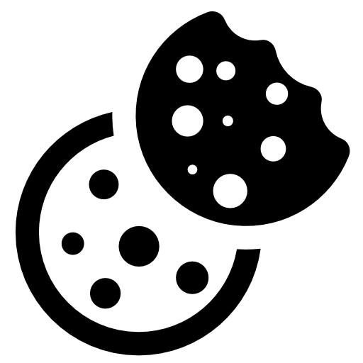 Icono Cookies Negro