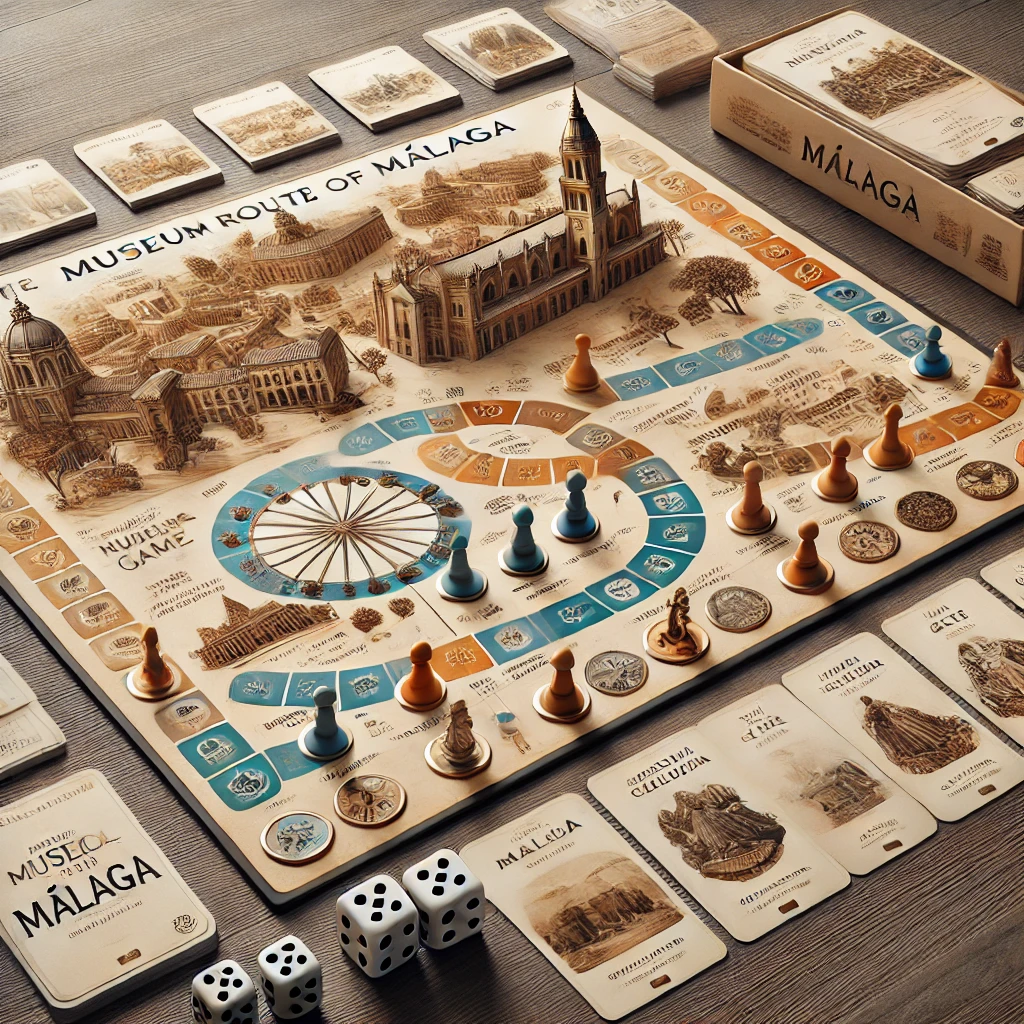 Juego Ruta de los Museos por Málaga