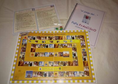 Tablero del juego del Papa Francisco